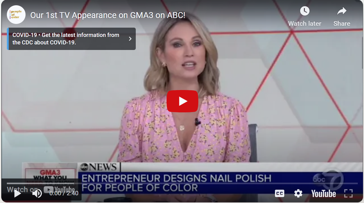 Load video: Our brand story with Good Morning America